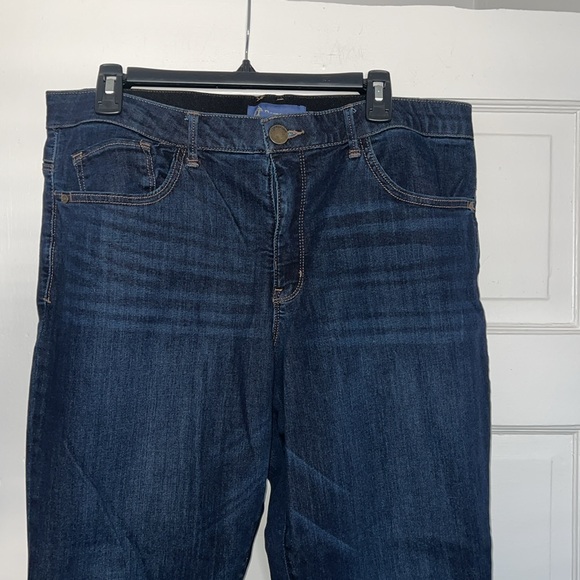 Democracy dark wash ankle skinny jeans. Size 14. Excellent condition. - Picture 1 of 7